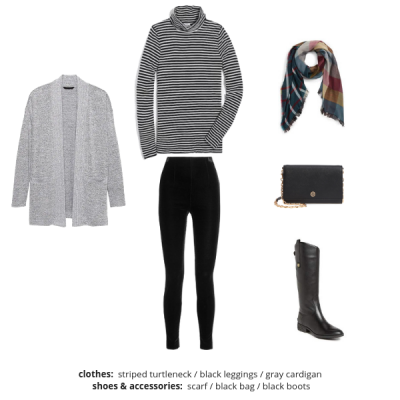 6 Ways To Wear a Striped Turtleneck