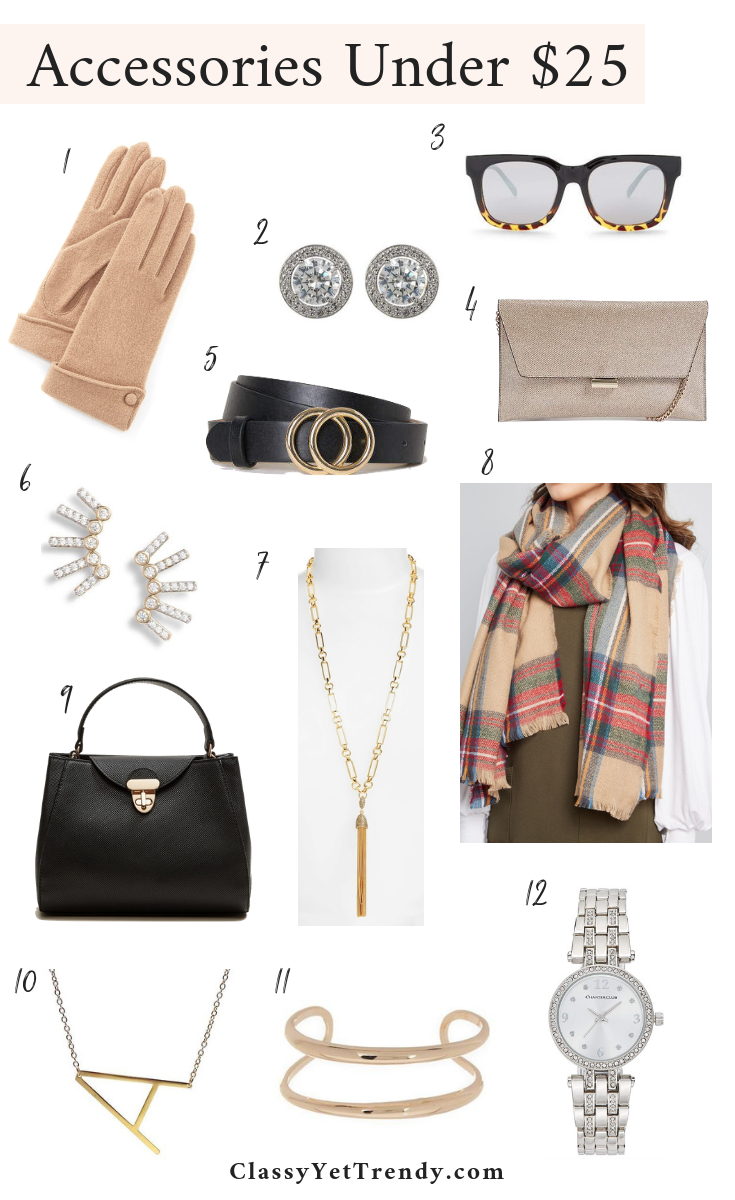 Casual & Dressy Accessories Under $25