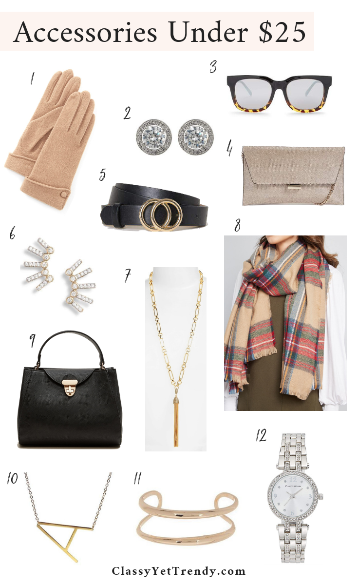 Casual & Dressy Accessories Under $25 - Classy Yet Trendy