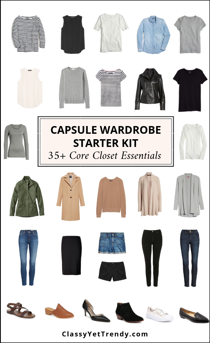 basic capsule wardrobe checklist