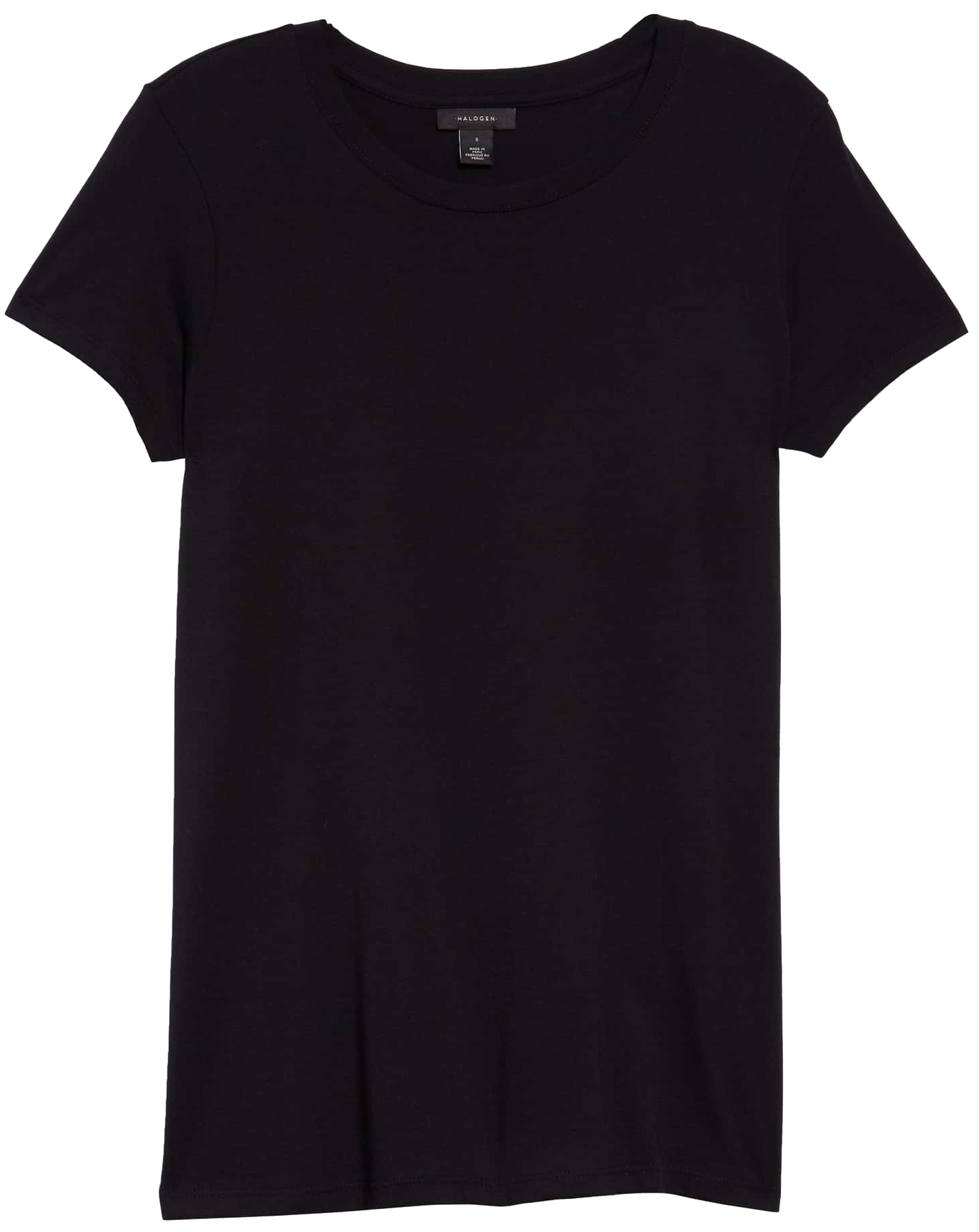 TOP - BLACK SS TEE