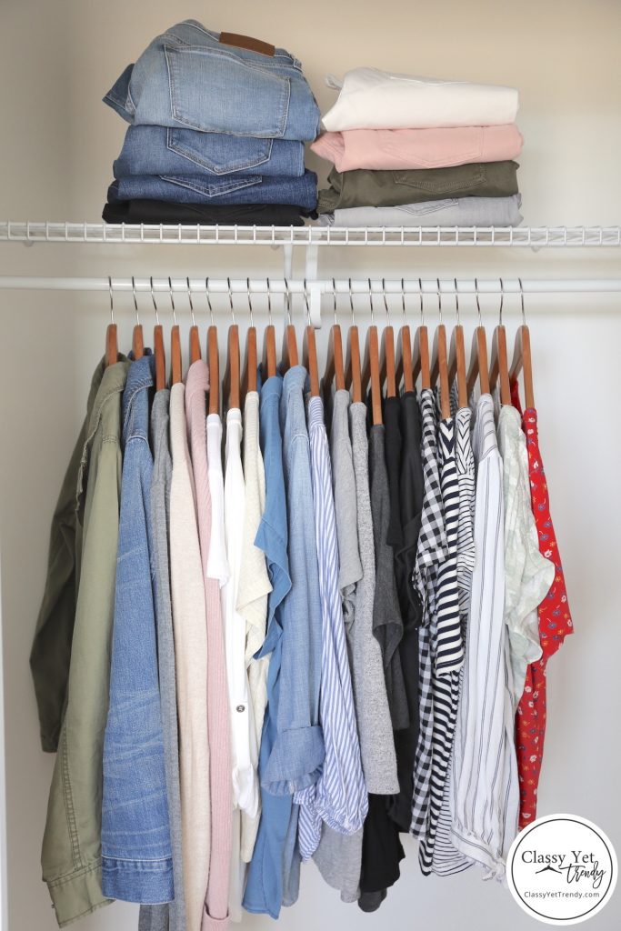 My 30-piece Spring 2019 Capsule Wardrobe And Closet Tour!