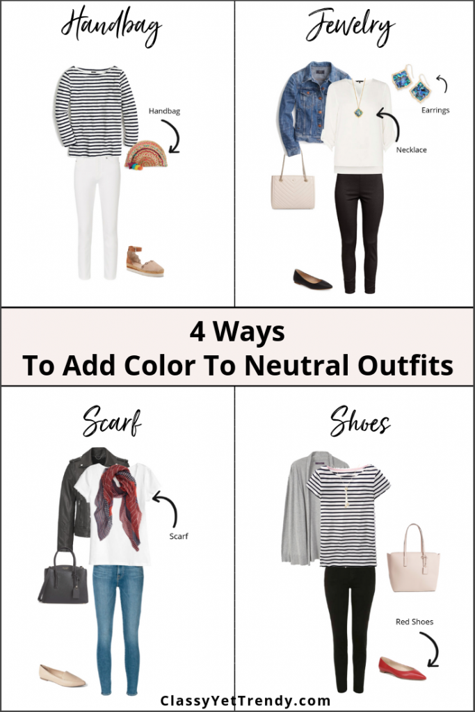 How Do You Add a Pop of Color to a Neutral Outfit? Follow These 6 Tips - MY  CHIC OBSESSION