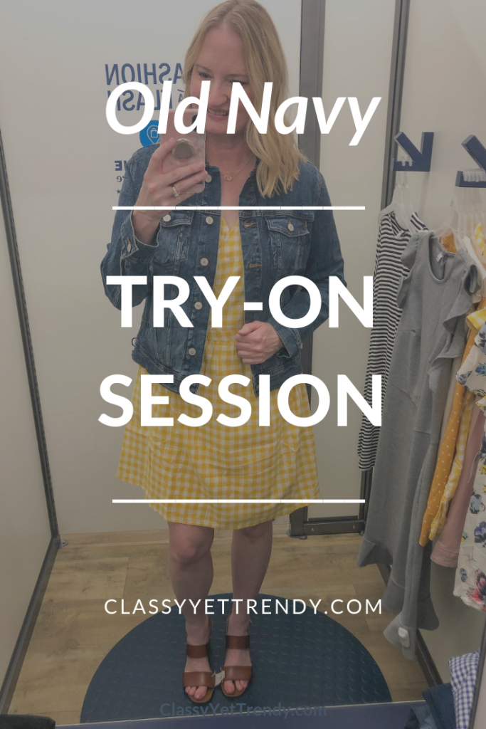 Old Navy Try-On Session - April 2019