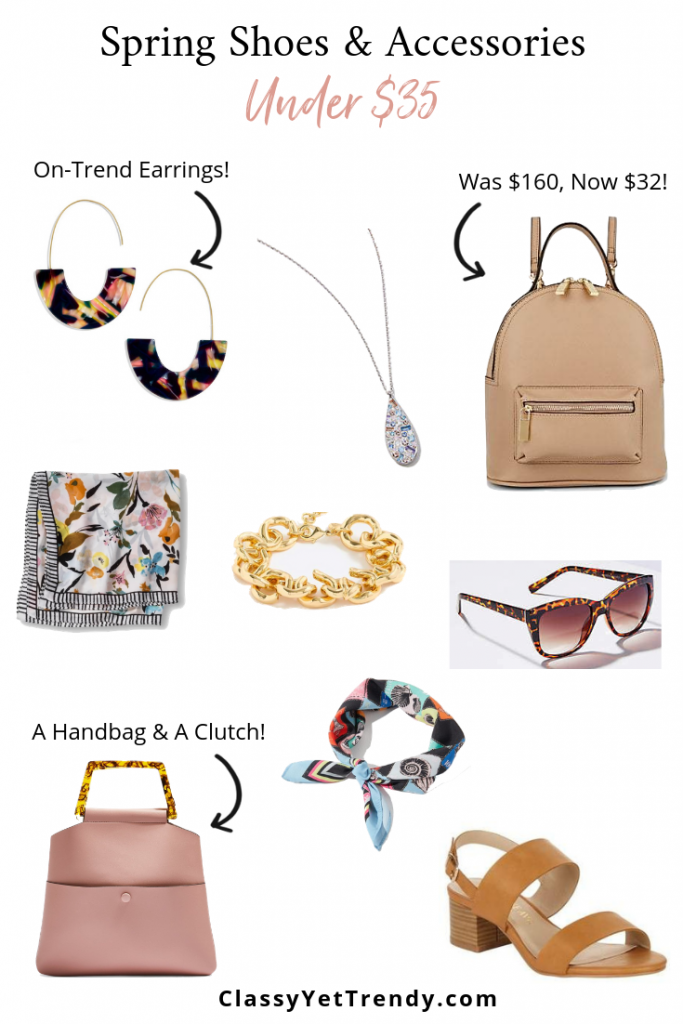 Spring Shoes and Accessories Under $35 - Classy Yet Trendy