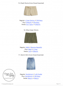 The Stay At Home Mom Capsule Wardrobe: Summer 2019 Collection - Classy ...