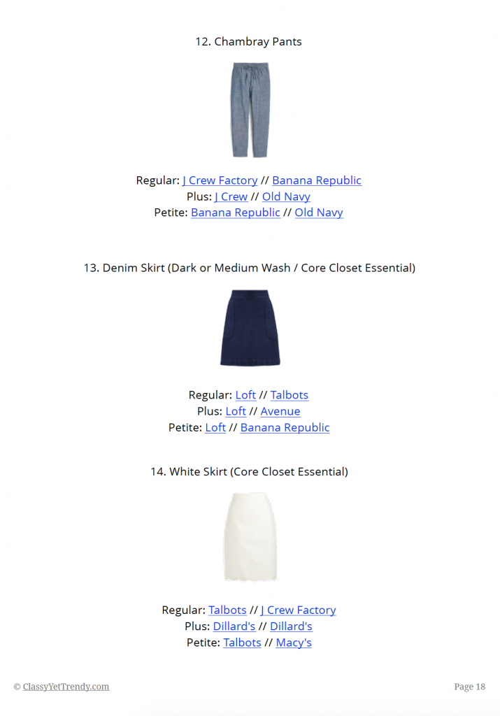 The Essential Capsule Wardrobe: Summer 2019 Collection - Classy Yet Trendy