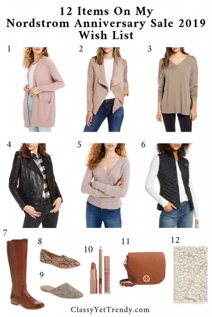 Items On My Nordstrom Anniversary Sale 2019 Wish List - Essentials and Trends