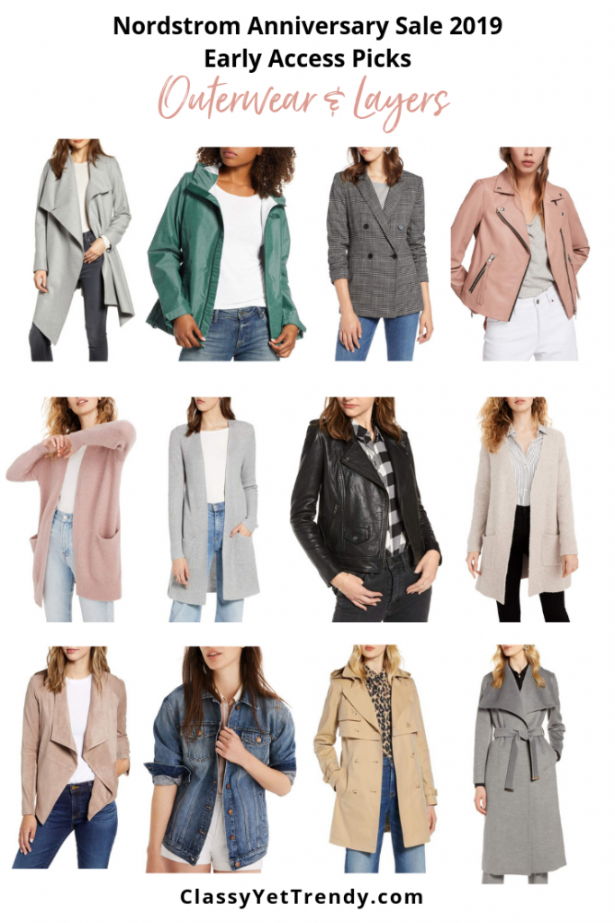 OUTERWEAR AND LAYERS - Nordstrom Anniversary Sale 2019 Early Access