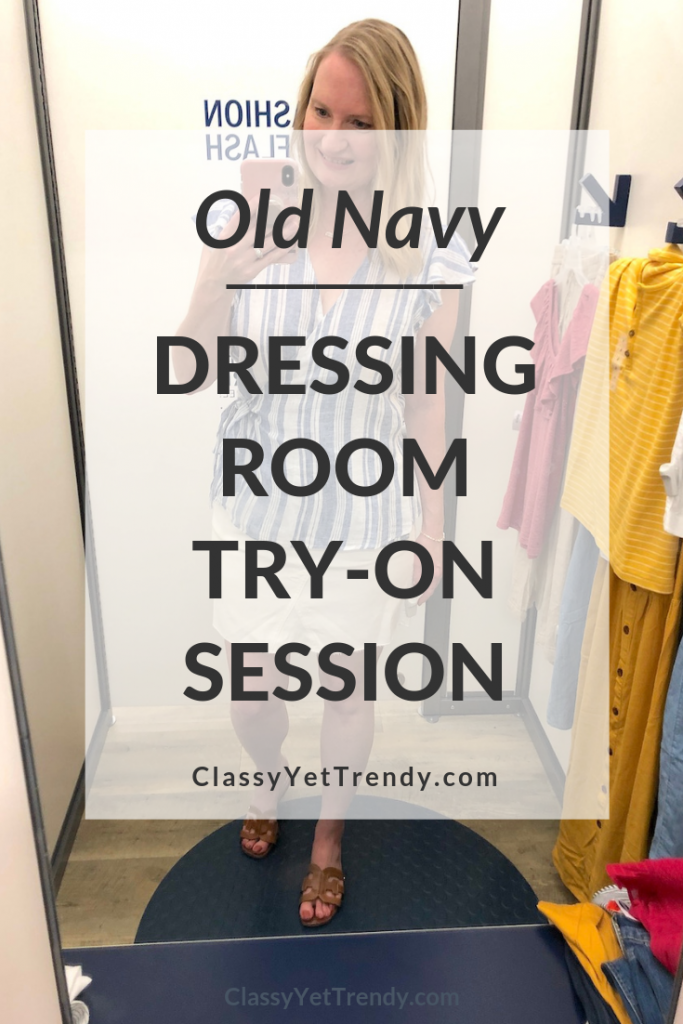 Old Navy Dressing Room Try-On Session - July 2019