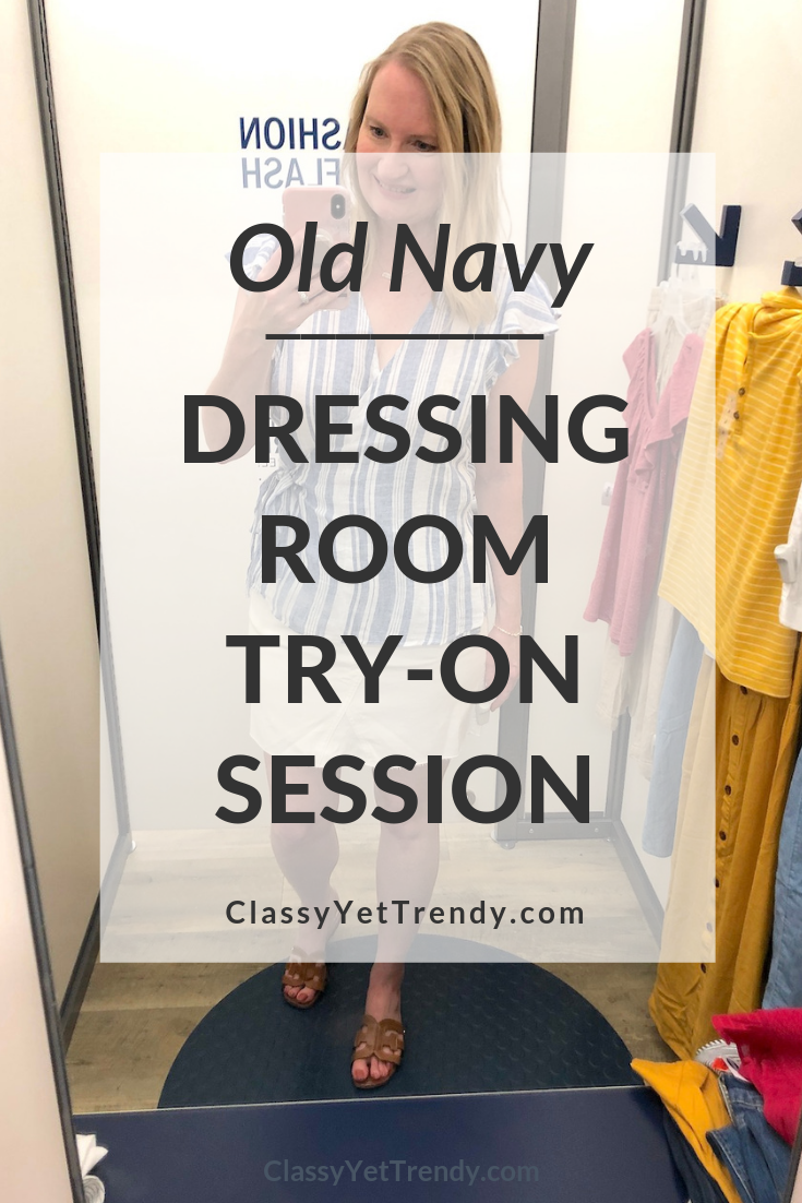 Old Navy Dressing Room Try-On Session – July 2019