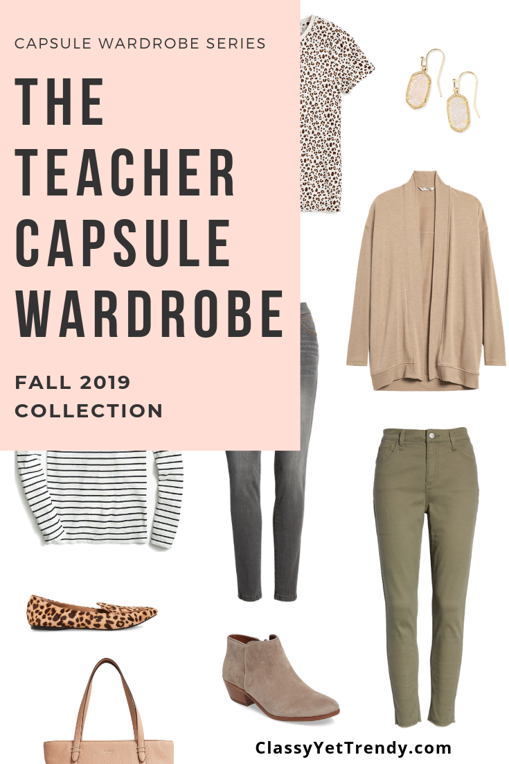 The Teacher Capsule Wardrobe Fall 2019 Preview + 10 Outfits