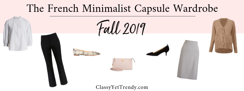 BANNER 800X300 - The French Minimalist Capsule Wardrobe - Fall 2019