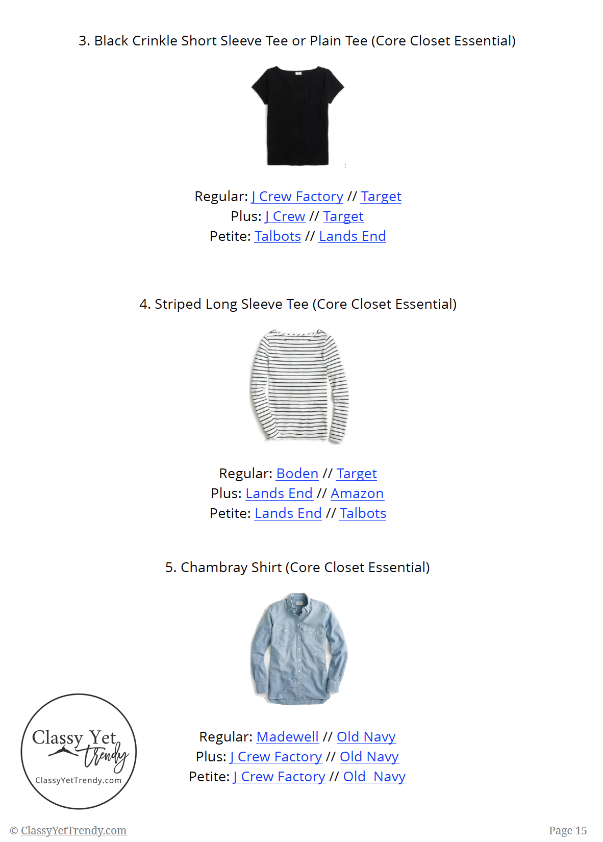 The Essential Capsule Wardrobe Fall 2019 - pg15