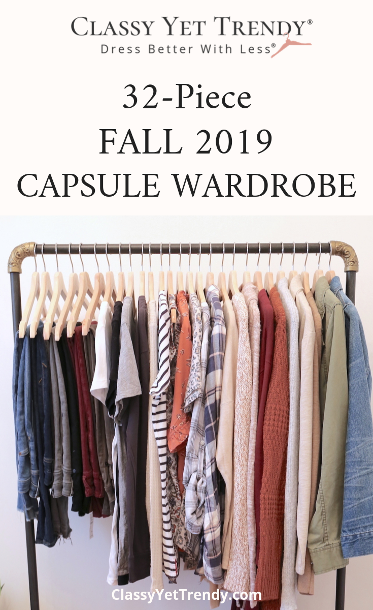 My 32-Piece Fall 2019 Capsule Wardrobe