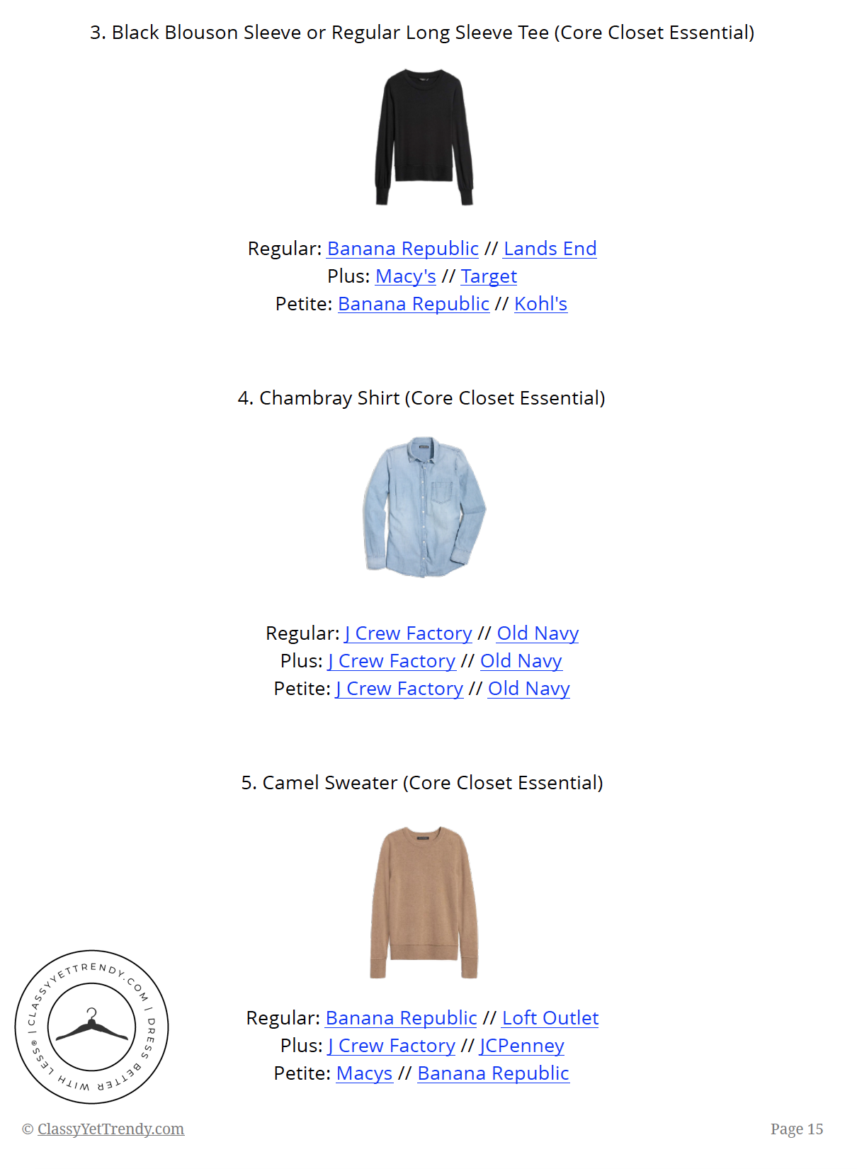 The French Minimalist Capsule Wardrobe: Winter 2019 Collection - Classy ...