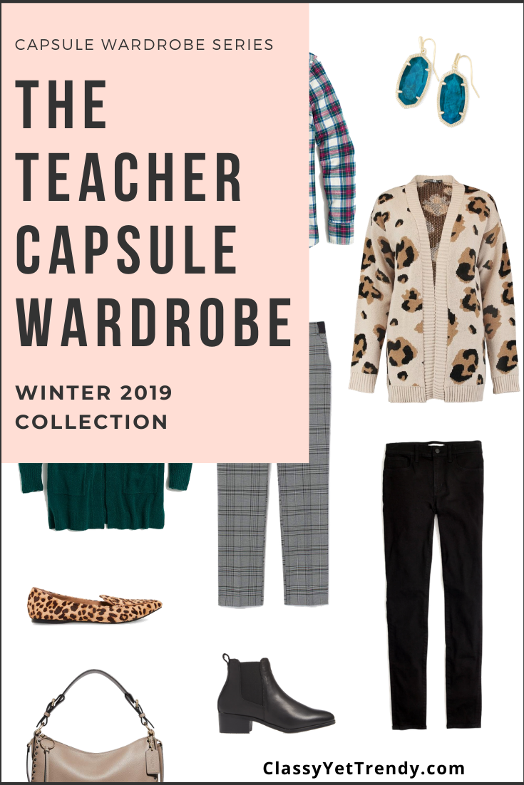 The Teacher Capsule Wardrobe Winter 2019 Preview + 10 Outfits