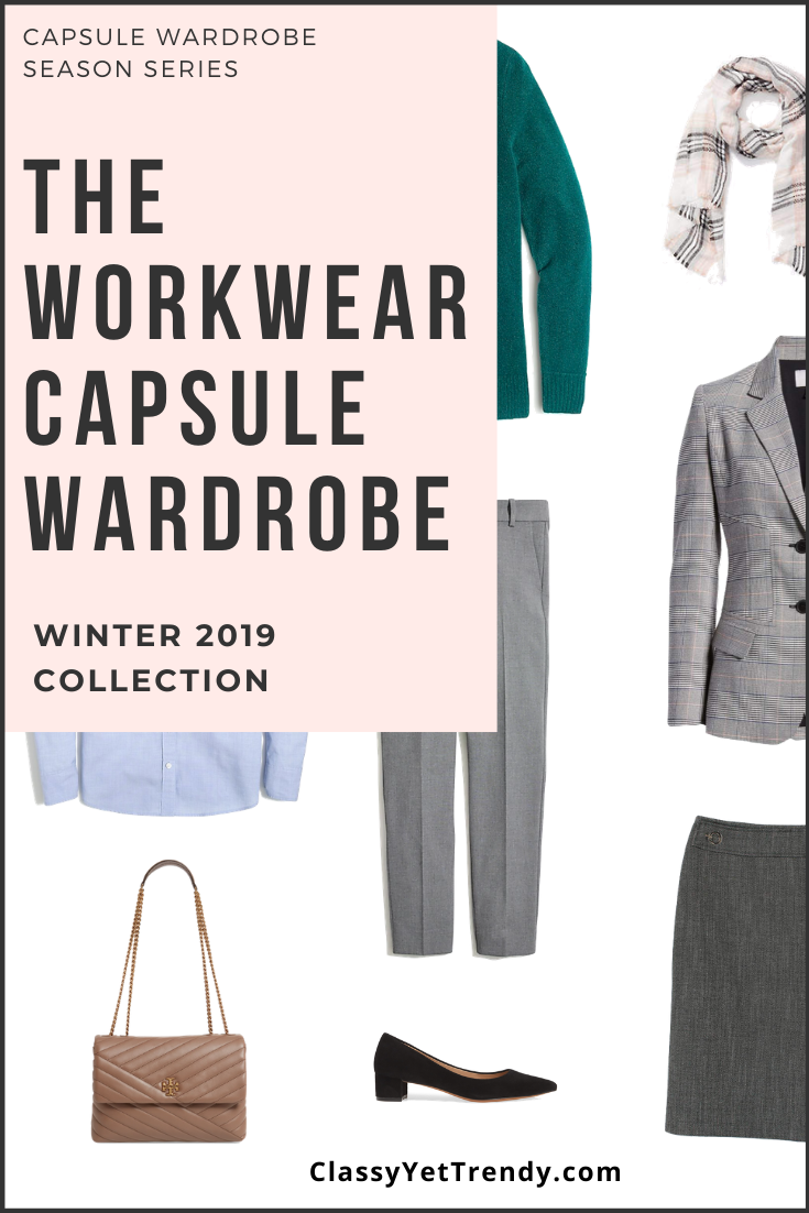 The Workwear Capsule Wardrobe Winter 2019 Preview + 10 Outfits