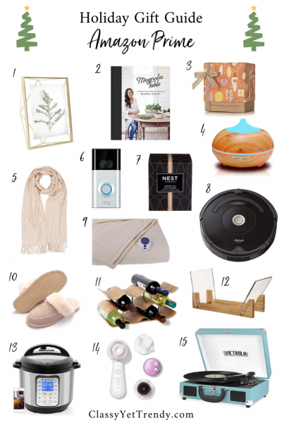 Holiday Gift Guide: Amazon Prime - Classy Yet Trendy