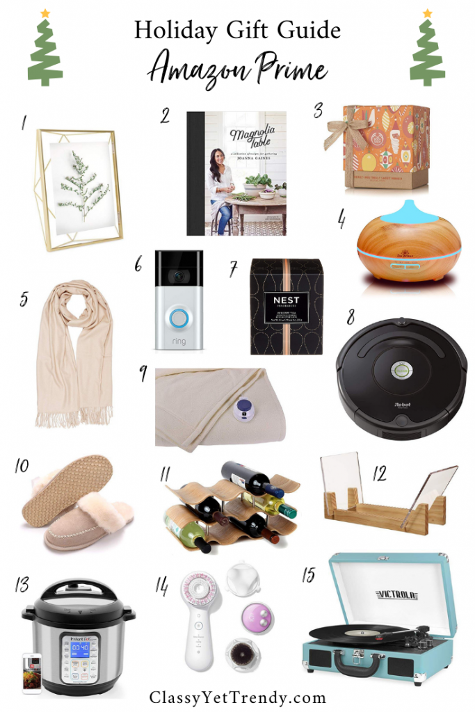 Holiday Gift Guide Amazon Prime  Classy Yet Trendy