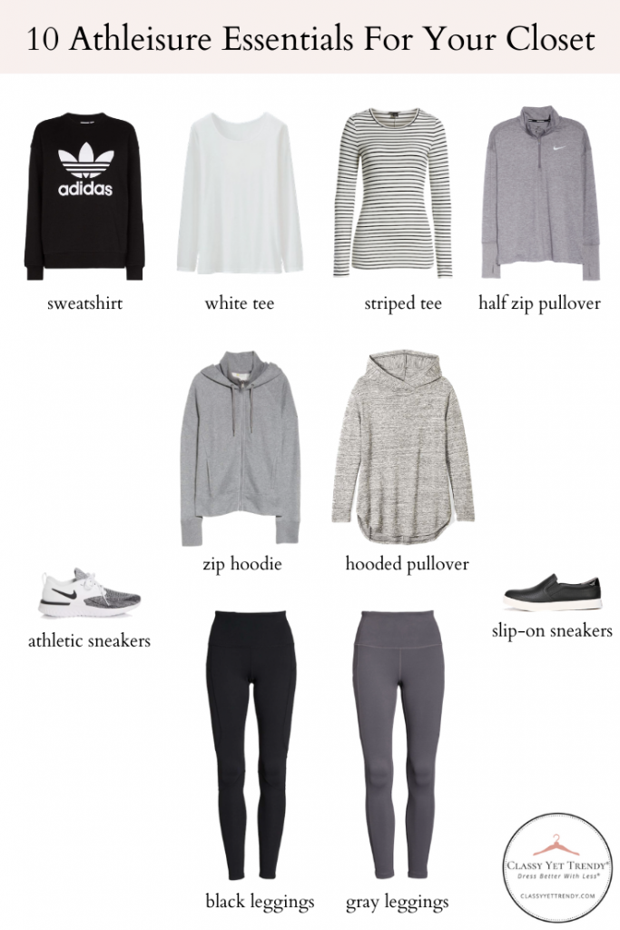 10 Athleisure Essentials For Your Closet - Classy Yet Trendy