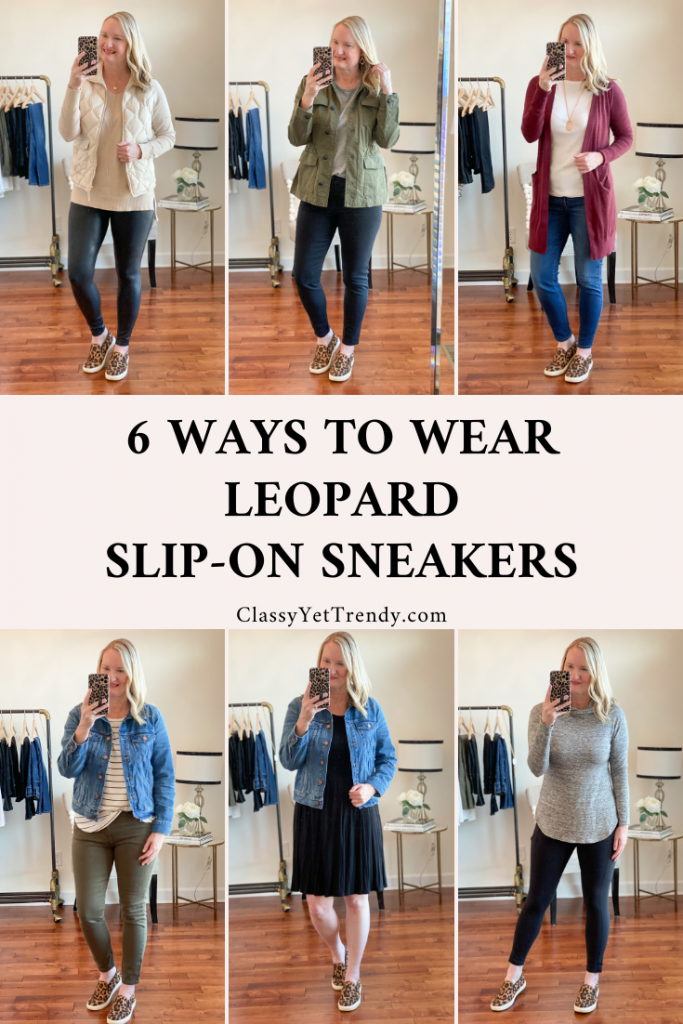 6 Ways To Wear Leopard Slip-On Sneakers 