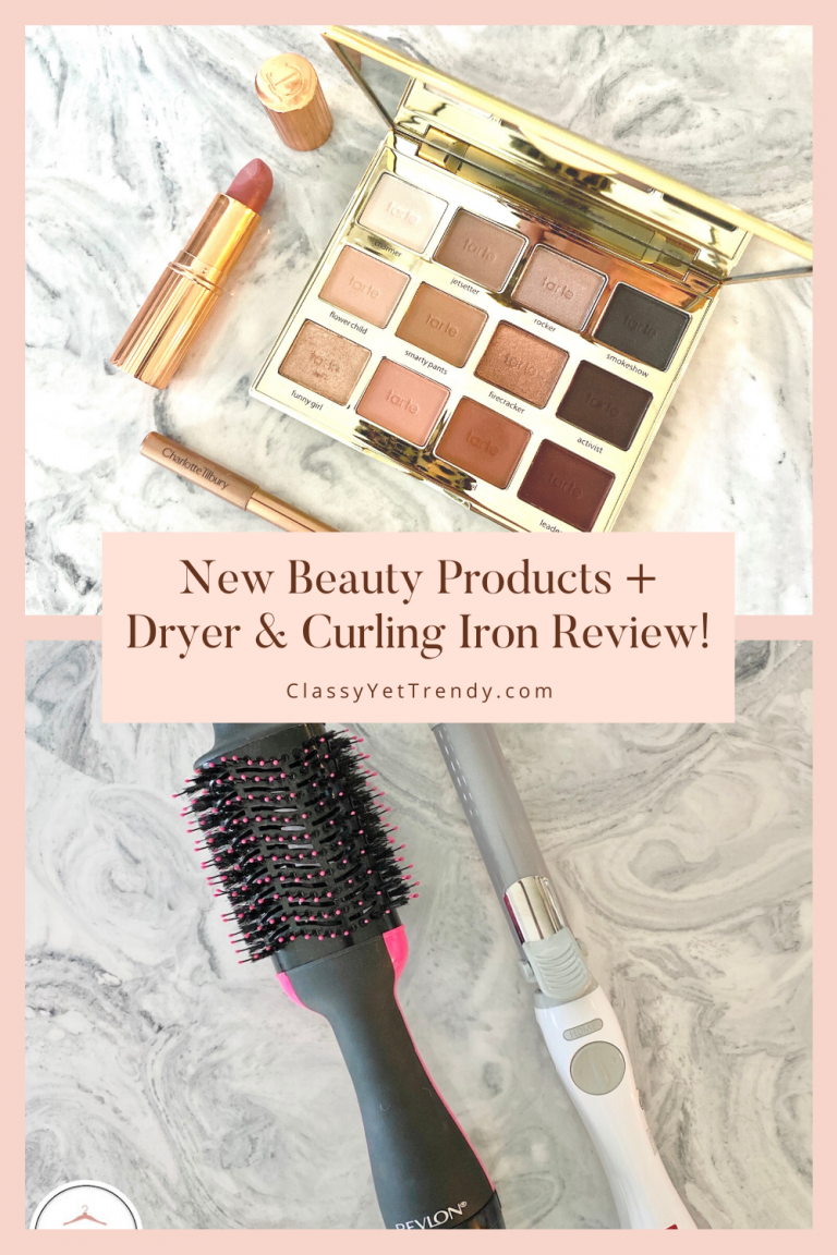 New Beauty Products + Dryer  and Curling Iron Review!