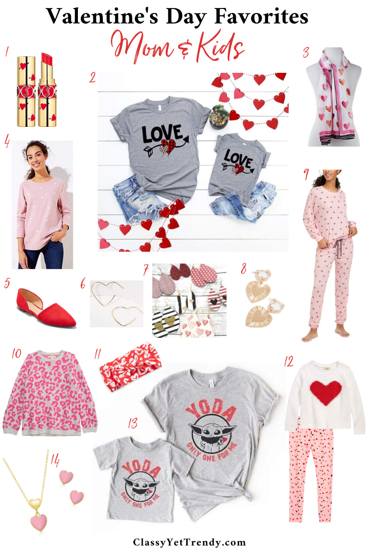 Valentine’s Day Favorites For Mom & Kids