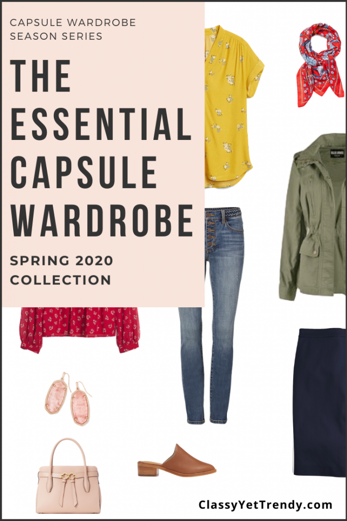 The Essential Capsule Wardrobe Spring 2020 Preview + 10 Outfits