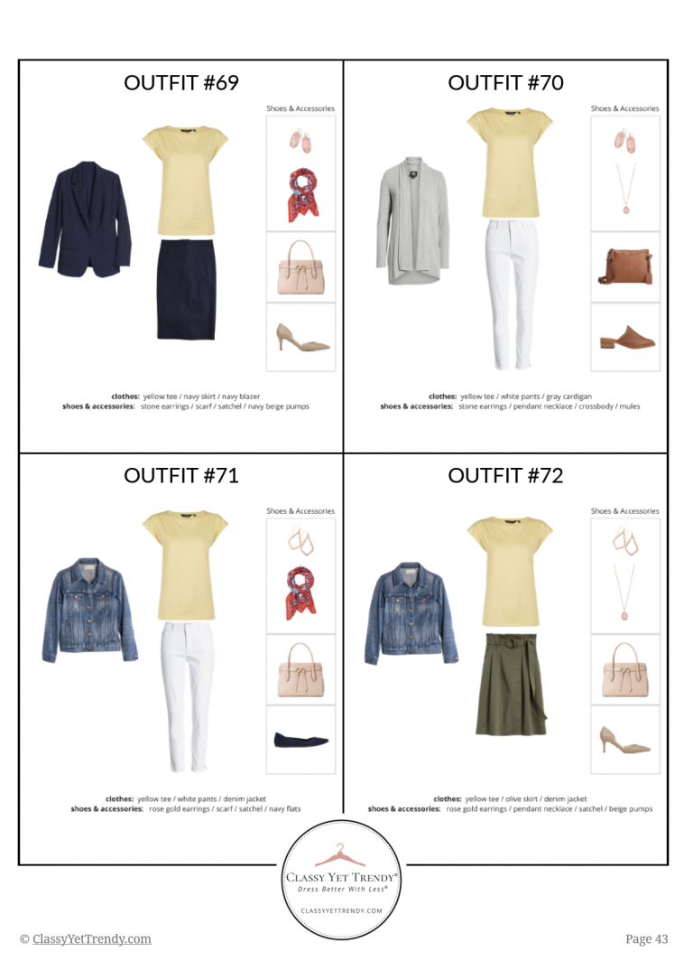 The Essential Capsule Wardrobe: Spring 2020 Collection - Classy Yet Trendy