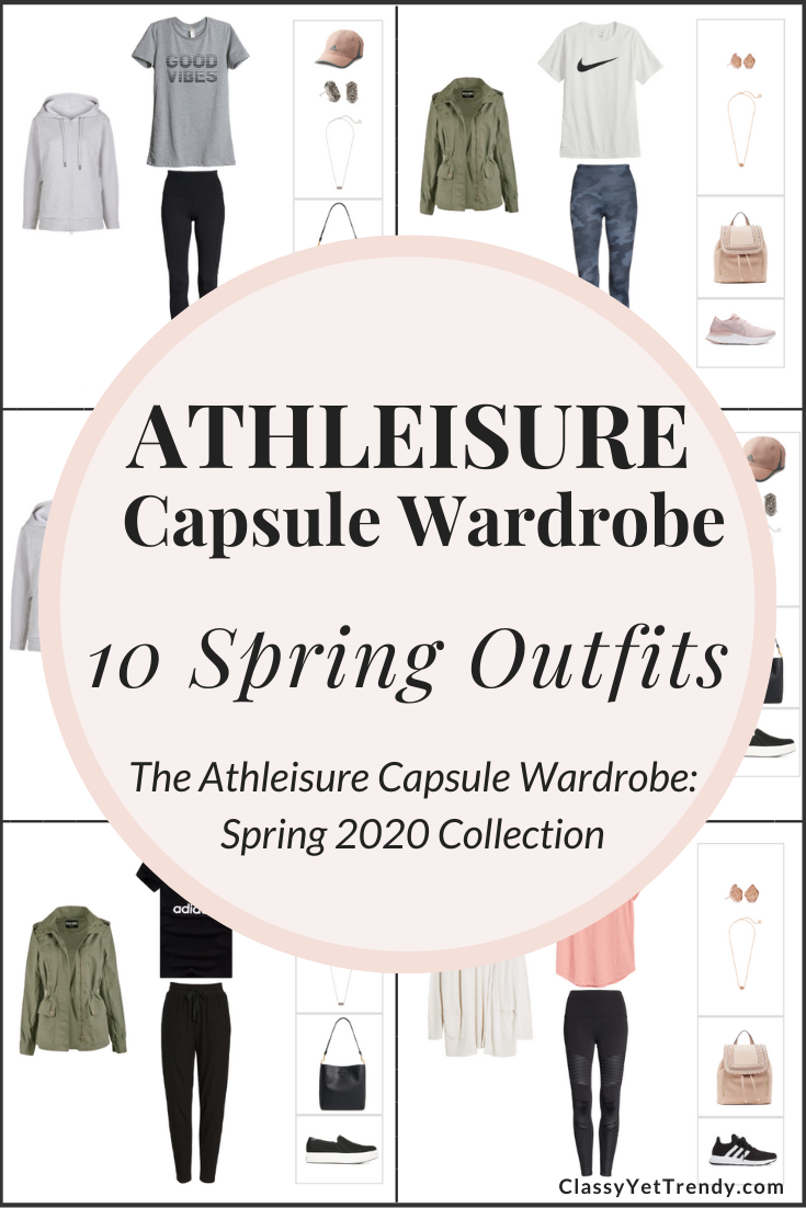 The Athleisure Spring 2020 Capsule Wardrobe Preview + 10 Outfits