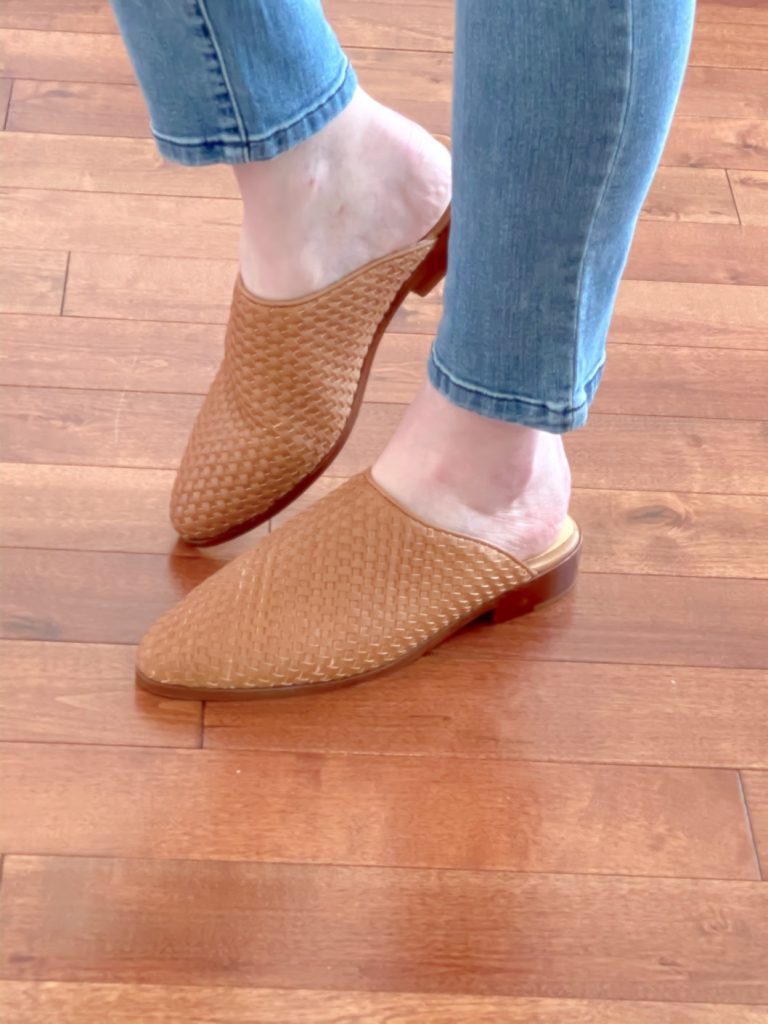 J-Crew-Factory-Nordstrom-Try-On-March-2020-Nisolo-Mules-Wearing