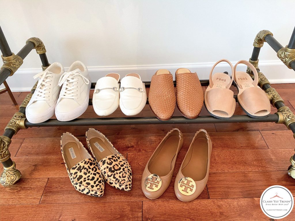 My-29-Piece-Neutral-Spring-Capsule-Wardrobe-shoes