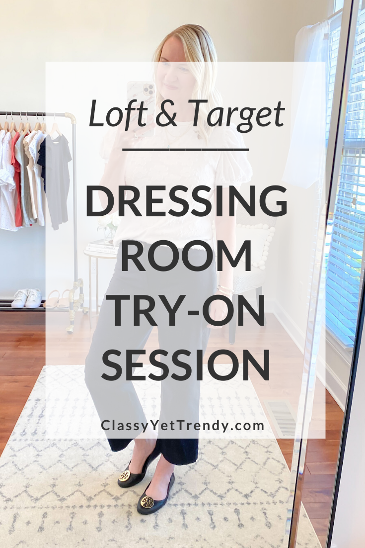 Loft and Target Try-On Session + New Red Dress Boutique Bags