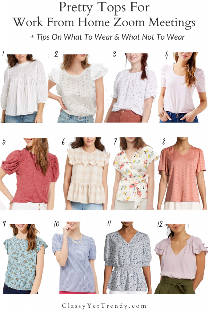 wear to work blouses