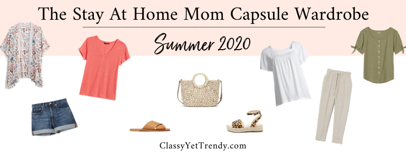 Summer Capsule Wardrobe: Stay-At-Home-Mom 2017 Summer Capsule