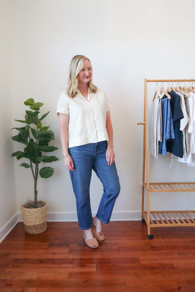 Everlane linen sweater sale