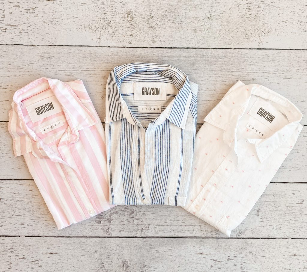 Grayson Shirts Try-On Review - flatlay