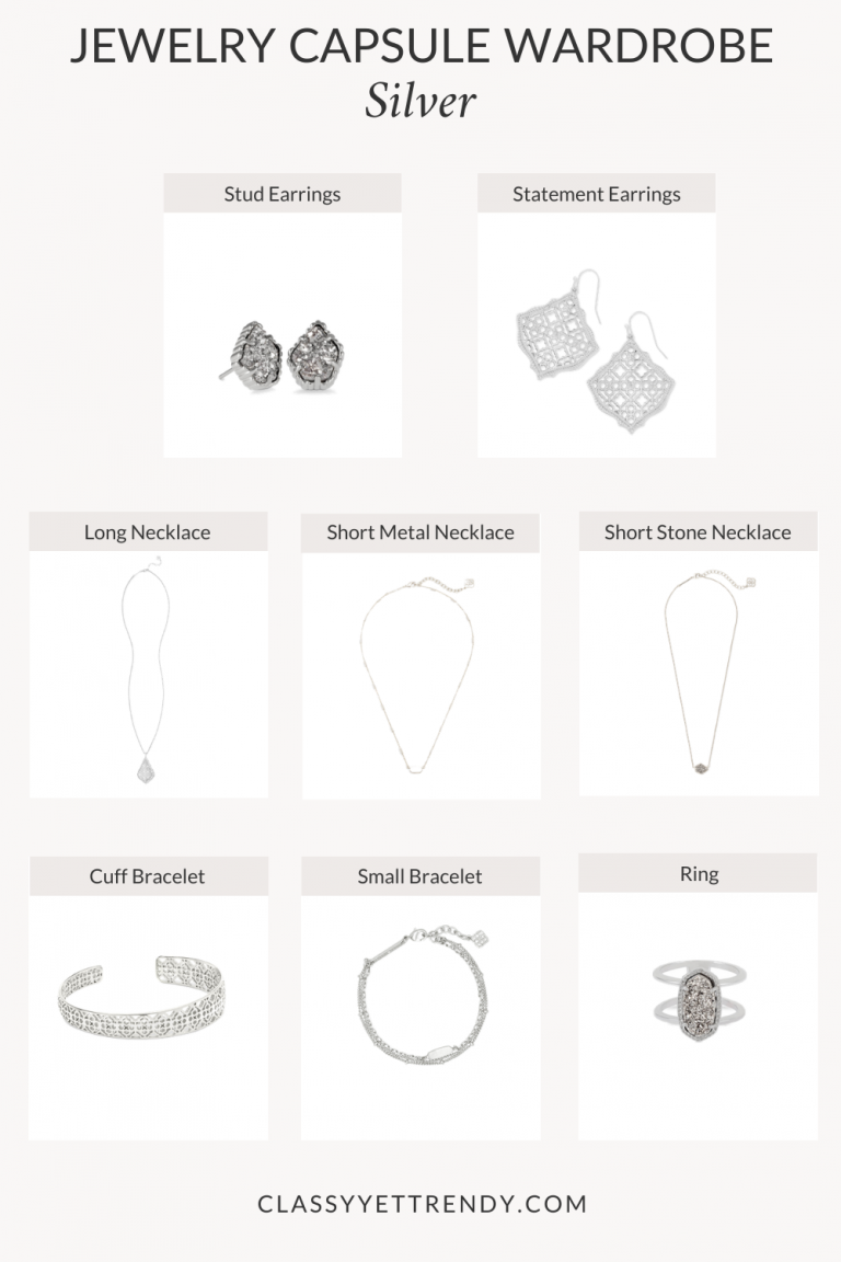 How To Create A Jewelry Capsule Wardrobe + 3 Jewelry Capsules