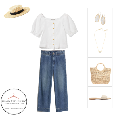 French Minimalist Capsule Wardrobe Summer 2020 Preview + 10 Outfits ...