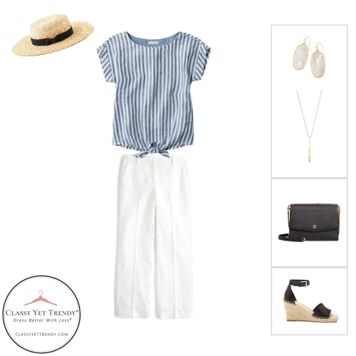 French Minimalist Capsule Wardrobe Summer 2020 - outfit 43