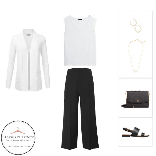 French Minimalist Capsule Wardrobe Summer 2020 - outfit 58