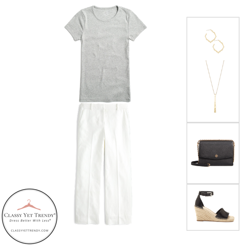 French Minimalist Capsule Wardrobe Summer 2020 - outfit 70