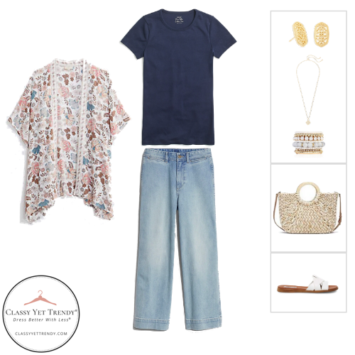 Outfit Inspiration: The Recruiter Mom – Kimono from ! – Wear It For  Less