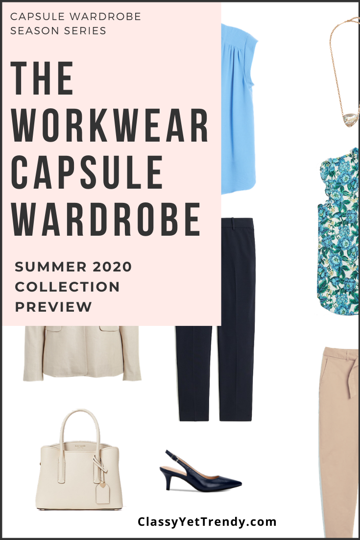 The Workwear Summer 2020 Capsule Wardrobe Preview + 10 Outfits