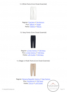 The Workwear Capsule Wardrobe: Summer 2020 Collection - Classy Yet Trendy