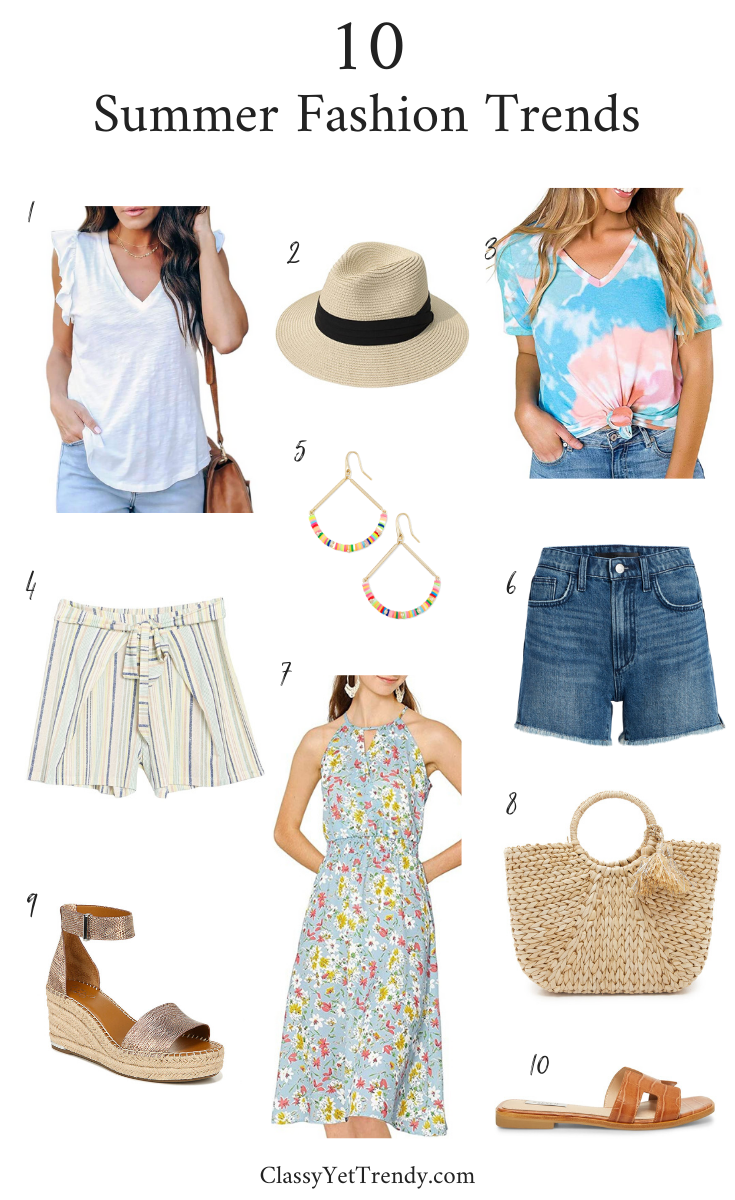 10 Summer Fashion Trends