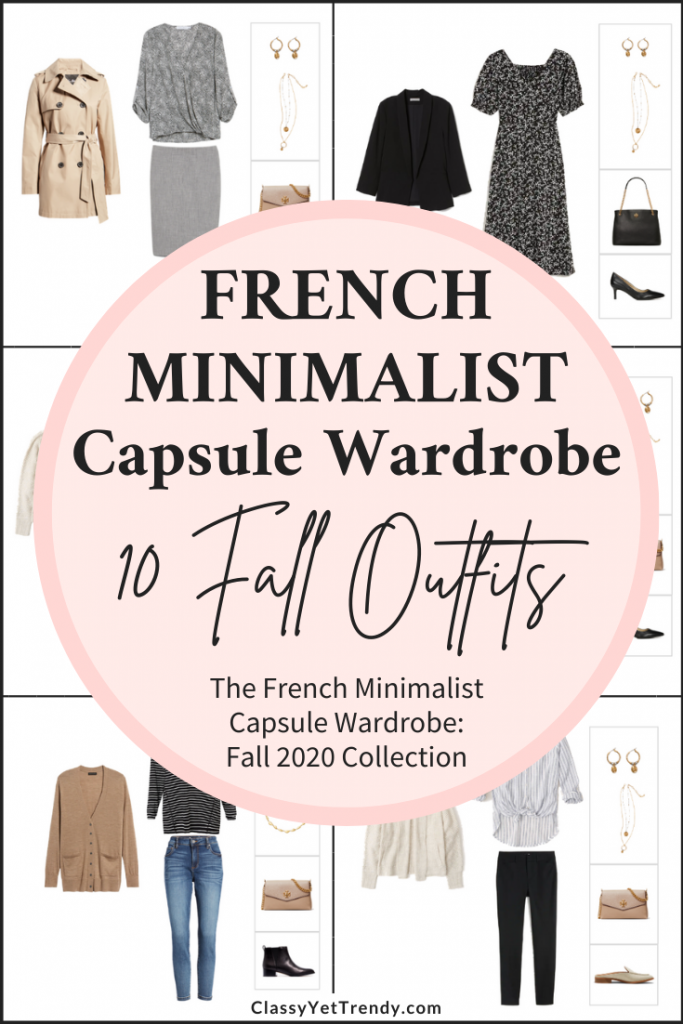 The French Minimalist Fall 2020 Capsule Wardrobe Sneak Peek + 10 ...