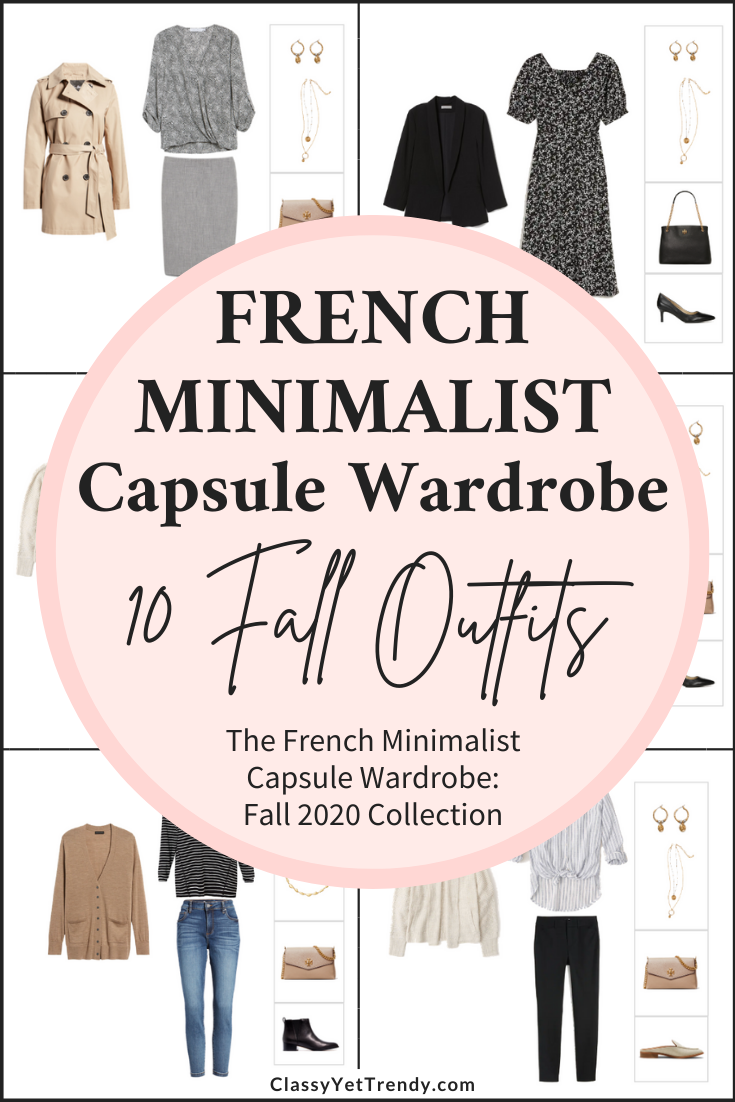 The French Minimalist Fall 2020 Capsule Wardrobe Sneak Peek + 10 Outfits
