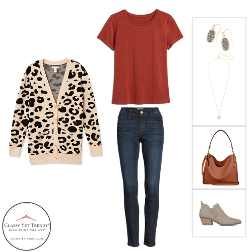 10 Ways To Wear A Leopard Cardigan - Classy Yet Trendy